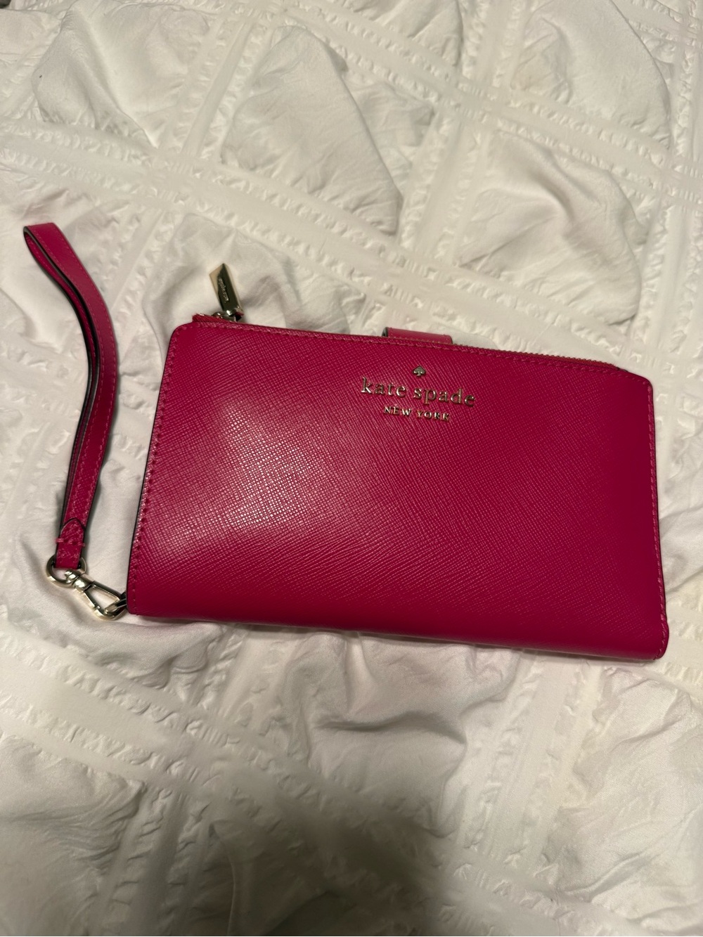 kate spade Bright Fuchsia Wristlet Clutch